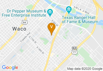 map of La Quinta Inn & Suites by Wyndham Waco Baylor Downtown