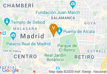 map of Palacio de Linares