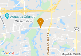 map of JW Marriott Grande Lakes Resort