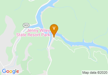 map of Jenny Wiley State Resort Park