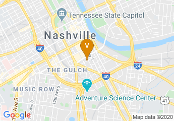 map of Margaritaville Hotel Nashville