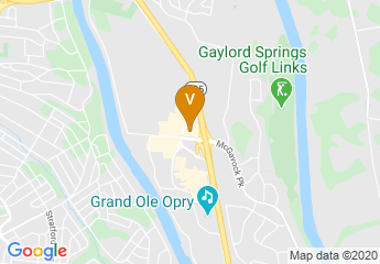 map of The Inn at Opryland