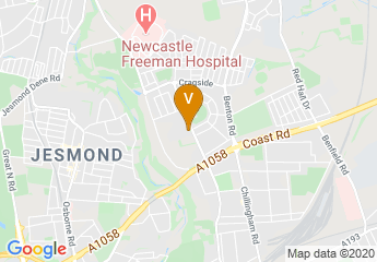 map of Jesmond Park Academy