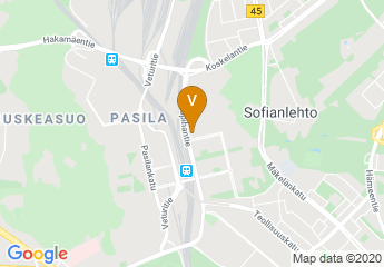 map of Haaga-Helia University of Applied Sciences - Pasila campus