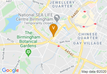 map of Cineworld - Birmingham Broad Street