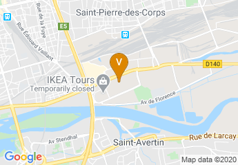 map of Parc Expo de Tours - Grand Hall