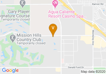 map of The Westin Mission Hills Resort Villas, Palm Springs
