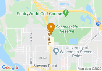map of Country Inn & Suites by Radisson, Stevens Point, WI