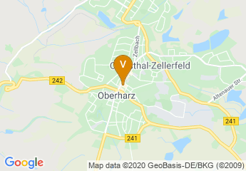 map of Technical University of Clausthal