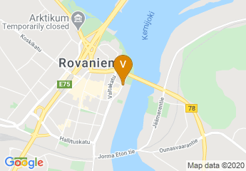 map of Scandic Pohjanhovi