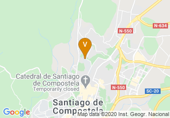 map of Grupo Municipal dos Socialistas de Compostela