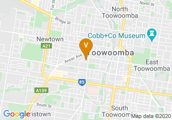 map of St. Mary's College, Toowoomba