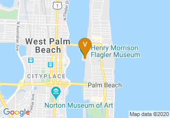 map of Henry Morrison Flagler Museum