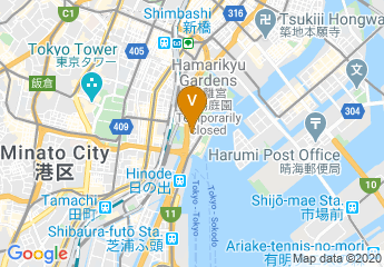 map of Tokyo Metropolitan Industrial Trade Center Hamamatsuchō