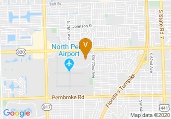 map of Broward College-South Campus