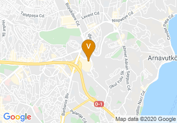 map of Zorlu Performing Arts Center