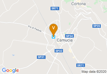 map of Stazione di Camucia-Cortona