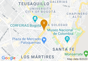 map of Centro De Convenciones G12