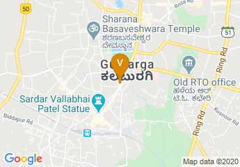 map of Citrus Hotel Gulbarga