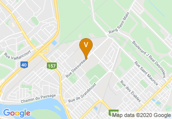 map of Alphonse Desjardins Sports Centre