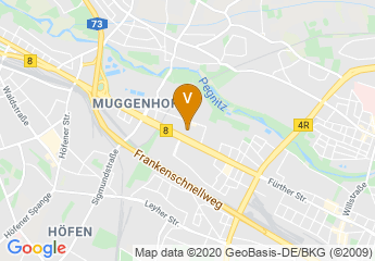 map of Nuremberg Campus of Technology