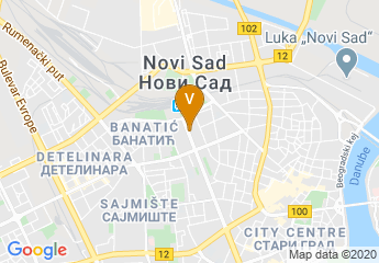 map of novi sad