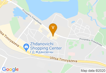 map of Velozona - Pobediteley