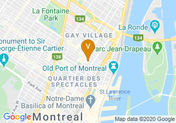 map of M Montreal