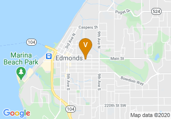 map of Edmonds Arts Festival