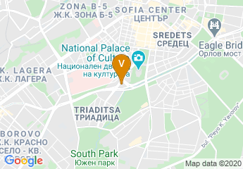 map of Grand Hotel Millennium Sofia