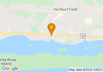 map of Hurlburt Field Visitor Center