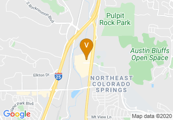 map of Il Vicino Wood Oven Pizza - University Village Colorado Springs
