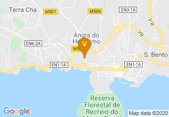 map of University of the Azores - Campus of Angra do Heroísmo