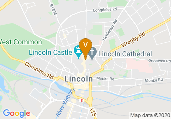 map of White Hart Hotel