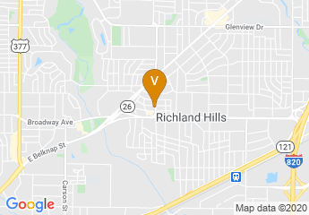 map of Mid-Cities Air Conditioning & Heating