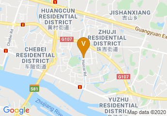 map of Four Points By Sheraton Guangzhou Dongpu Hotel