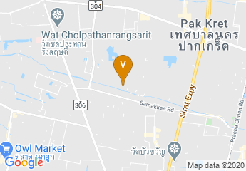 map of Nichada Thani, Palm Tree