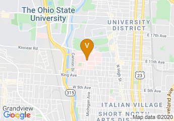 map of The Ohio State University Wexner Medical Center