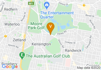 map of Australian Turf Club
