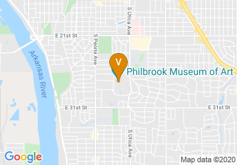 map of Philbrook Museum of Art