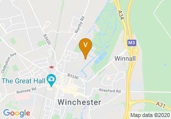 map of North Walls Recreation Ground