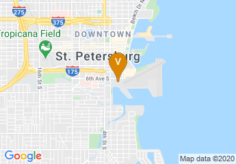 map of University of South Florida, St. Petersburg