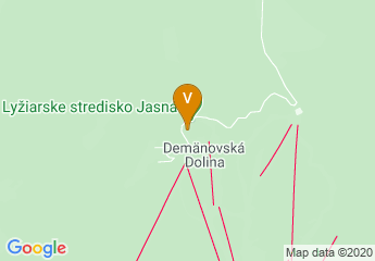 map of Hotel Grand Jasná