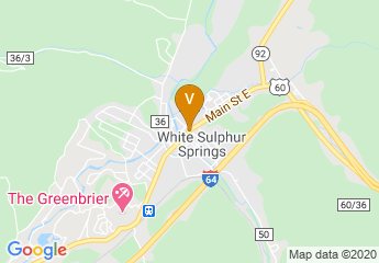 map of White Sulphur Springs Center