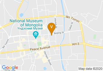 map of Mongolian University of Science and Technology