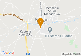 map of University of West Attica
