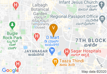 map of Nimhans