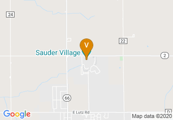 map of Sauder Village
