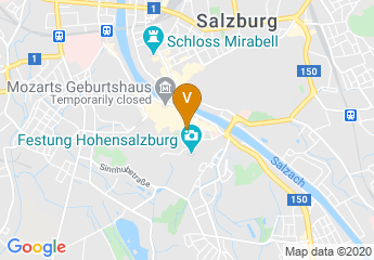 map of Salzburg Cathedral