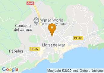 map of Evenia Olympic Palace